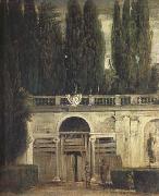 Diego Velazquez Villa Medici in Rome (Facade of the Grotto-Logia) (df01) Spain oil painting artist